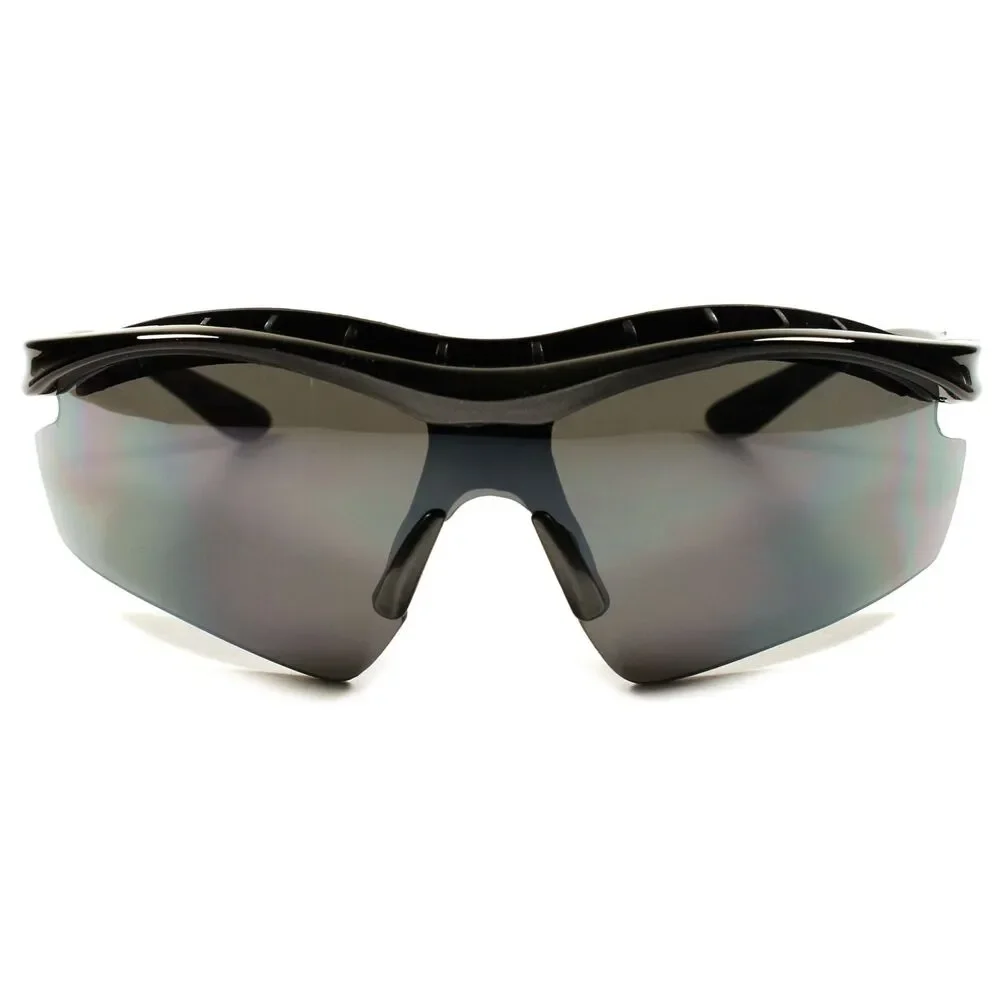 Outdoor Hunting Motorcycle Foam Padded Black Wrap Biker Sunglasses F9